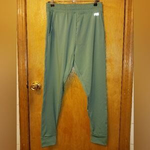 Pink jogger pants